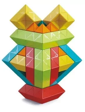 Rubanta. Klocki Pitagorasa. 30 elementów. Genialny dzieciak - tantis.pl