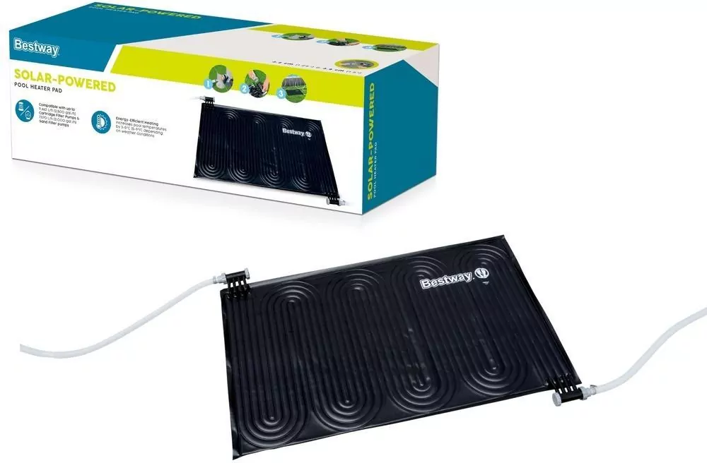 Solarny panel podgrzewający 110x171cm do basenu - tantis.pl