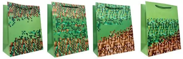 Torebka prezentowa S Minecraft mix - tantis.pl