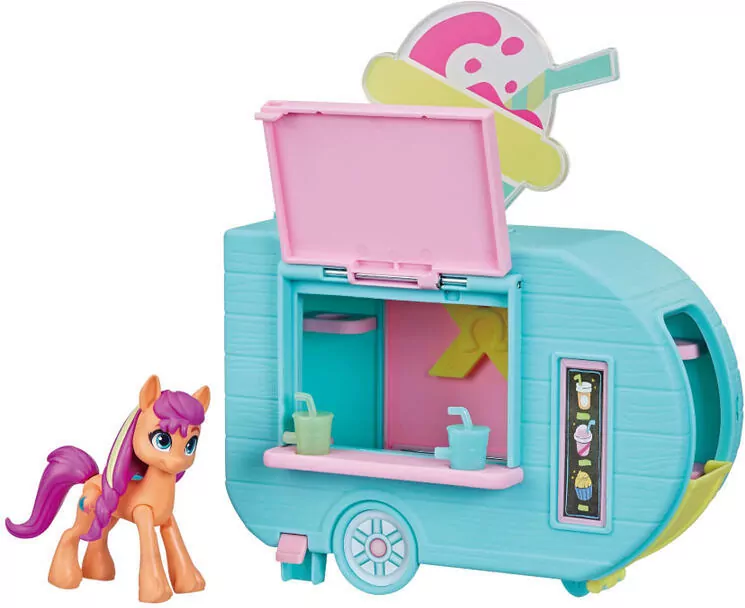 MY LITTLE PONY Sunny Starscout i ciężarówka ze Smoothie, pojazd z figurką - tantis.pl