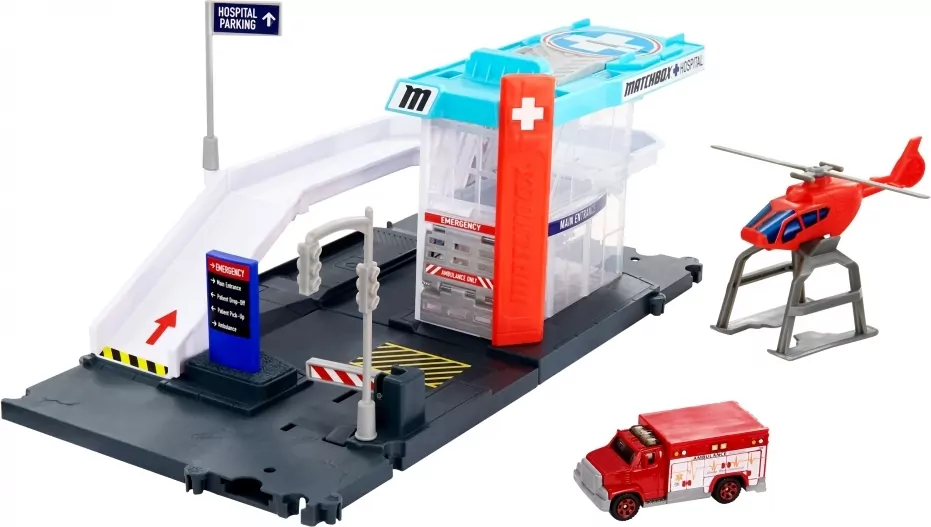 Helikopter ratowniczy. Action drivers. Matchbox - tantis.pl