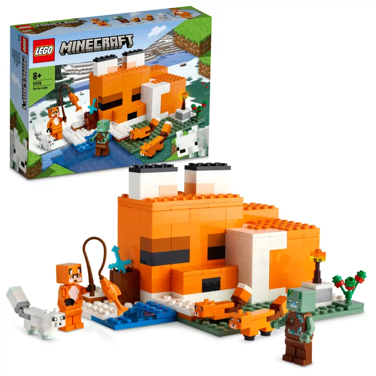 LEGO® Minecraft™. Siedlisko lisów. 21178 - tantis.pl