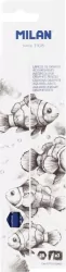 Ołówki akwarelowe 2B sześciokątne MILAN