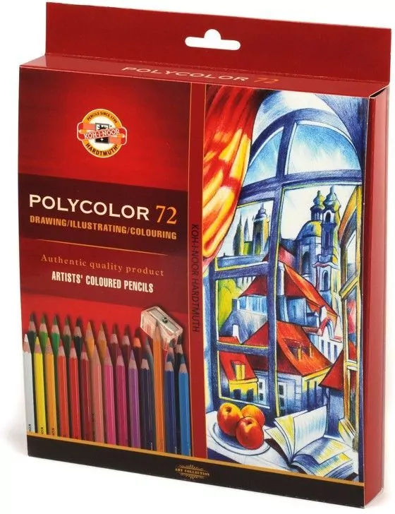 Kredki Polycolor. 72 kolory - tantis.pl