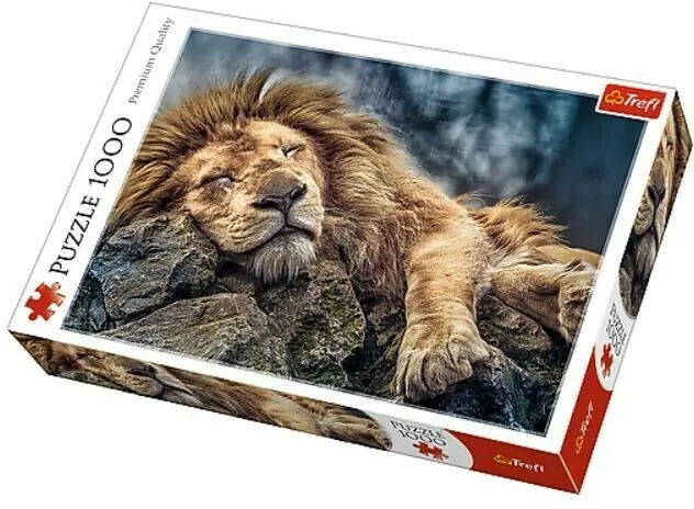 Puzzle 1000. Śpiący lew - tantis.pl