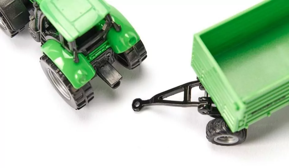 Siku. Farmer Deutz-Fahr z przyczepą Fortuna - tantis.pl