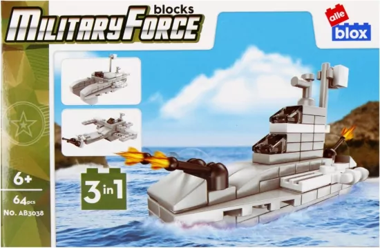 Klocki konstrukcyjne 64 Alle blox