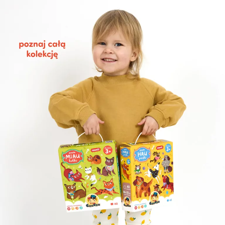 CzuCzu. Puzzle Miau Kotki. 3+ - tantis.pl