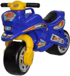 Jeździk biegowy Motorek niebieski