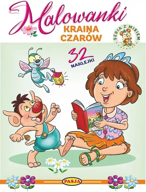 Malowanki Kraina czarów. Seria z misiem - tantis.pl