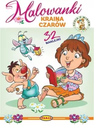 Malowanki Kraina czarów. Seria z misiem