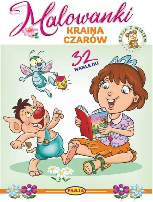 Malowanki Kraina czarów. Seria z misiem