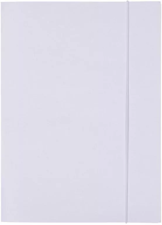 Teczka z gumką A4 biała - tantis.pl