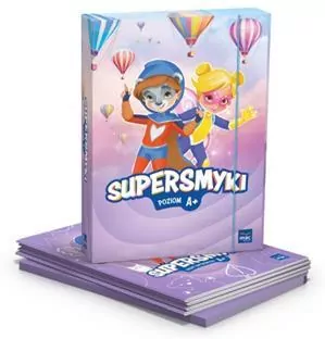Supersmyki. Poziom A+ Czterolatek Pakiet - tantis.pl