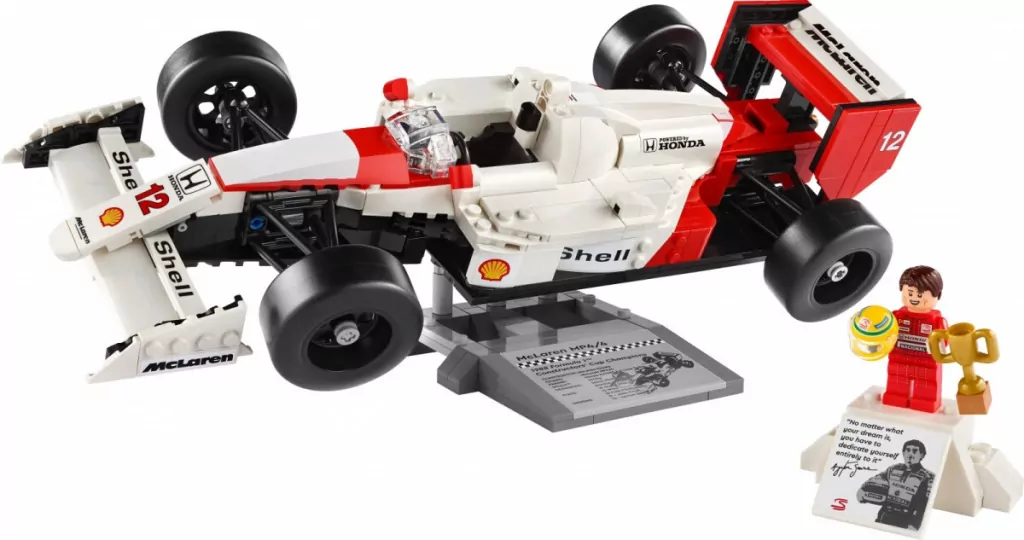 LEGO® Icons. McLaren MP4/4 i Ayrton Senna 10330 - tantis.pl