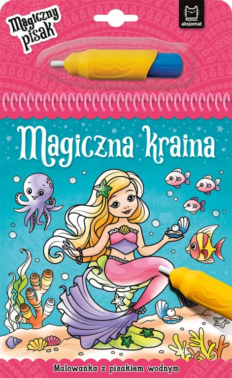 Magiczna kraina. Malowanka z pisakiem wodnym - tantis.pl