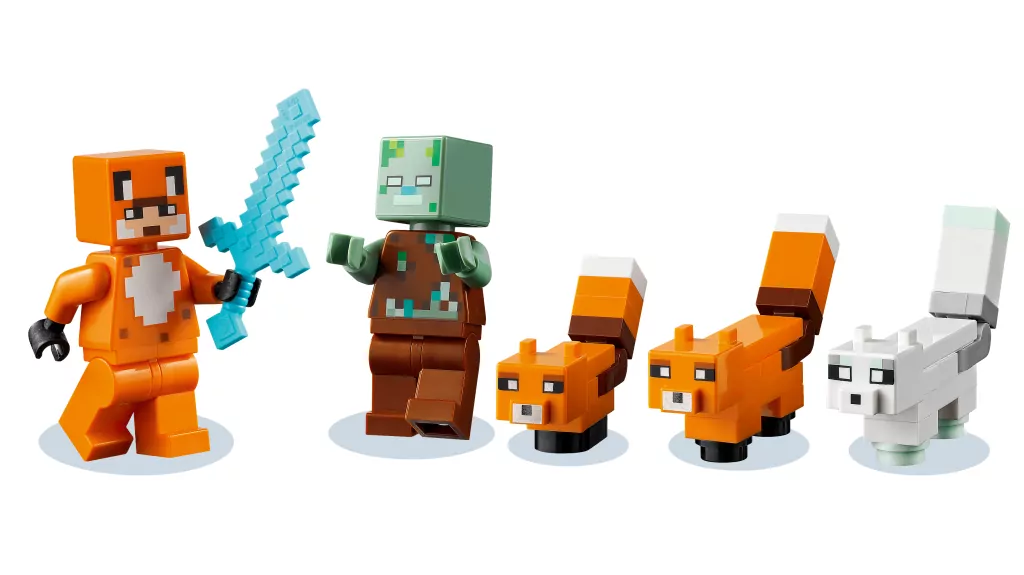 LEGO® Minecraft™. Siedlisko lisów. 21178 - tantis.pl