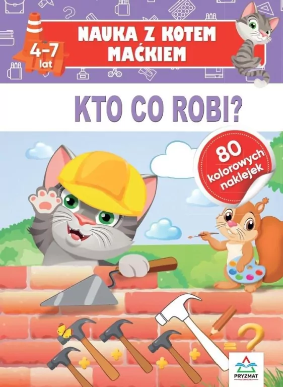 Nauka z kotem Maćkiem. Kto co robi? - tantis.pl