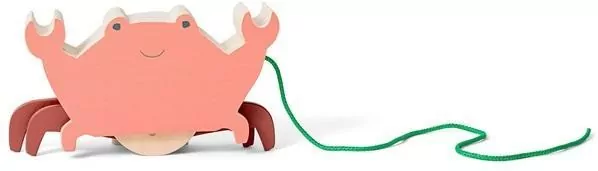 Drewniany krab do ciągnięcia - tantis.pl