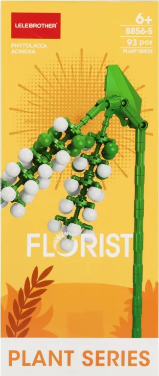 KLOCKI KONSTR KWIATY 7X16X5 MIX MC DISP 12/288 , - tantis.pl