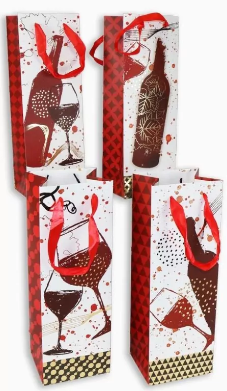 Torebka prezentowa 30x39x12cm MIX - tantis.pl