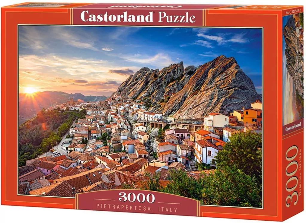 Puzzle 3000. Pietrapertosa Italy. Castorland - tantis.pl
