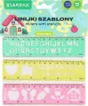 LINIJKA SZABLON 15CM KOL STK PBH 48/96 - tantis.pl