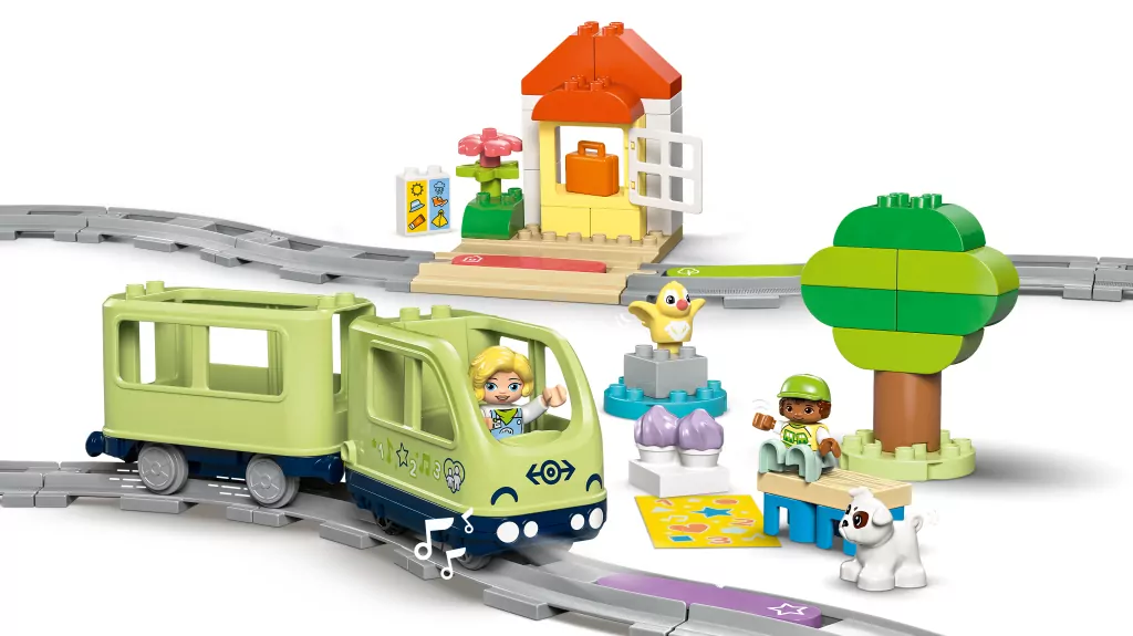 LEGO® Duplo. Przygoda z interaktywnym pociągiem 10427 - tantis.pl