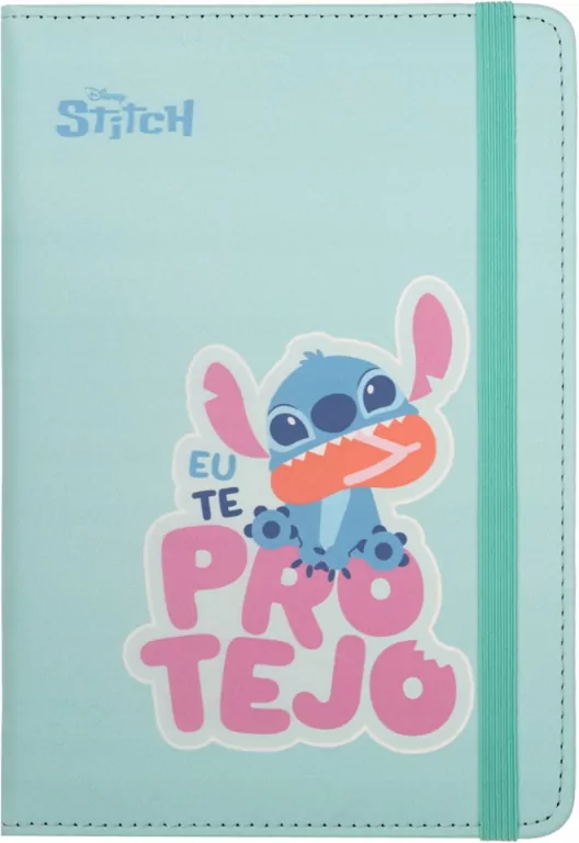 Notes A5 80 k. linia z gumką Disney Fashion Stitch wzór 2 - tantis.pl