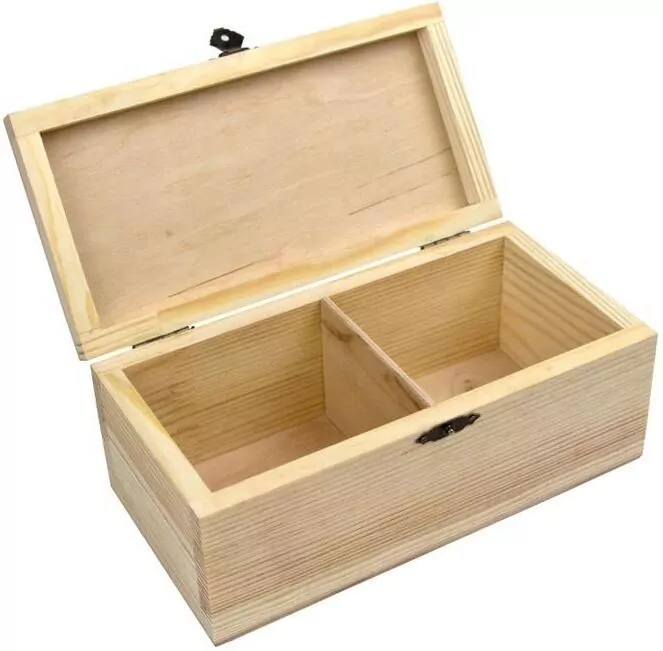 Pudełko drewniane z zamkiem 20x10x8cm - tantis.pl