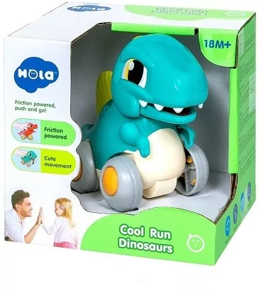 Dinozaur interaktywny z napędem niebieski - tantis.pl
