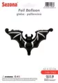 Balon Halloween Nietoperz 62x32cm - tantis.pl
