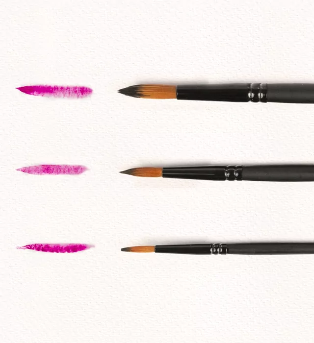 Pędzle artystyczne nylonowe - tantis.pl