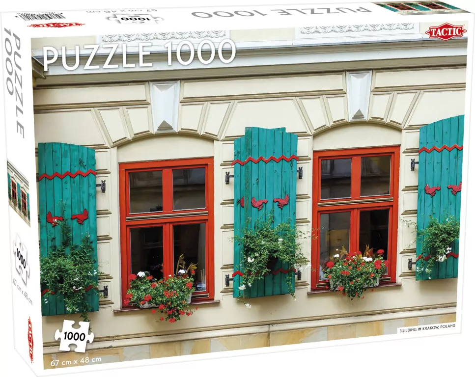 Puzzle 1000 Building in Krakow, Poland - tantis.pl