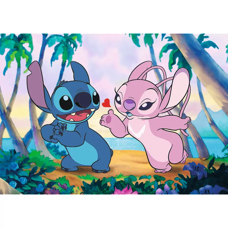 Puzzle 1000 Stitch&Angel TREFL - tantis.pl