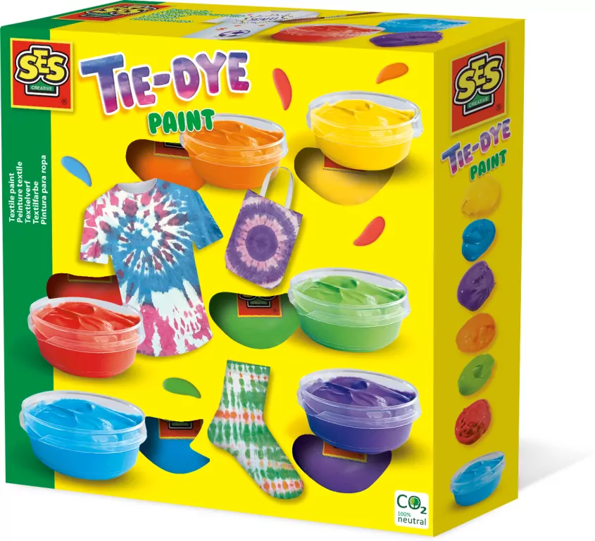 Farba do tekstyliów metodą tie-dye - tantis.pl