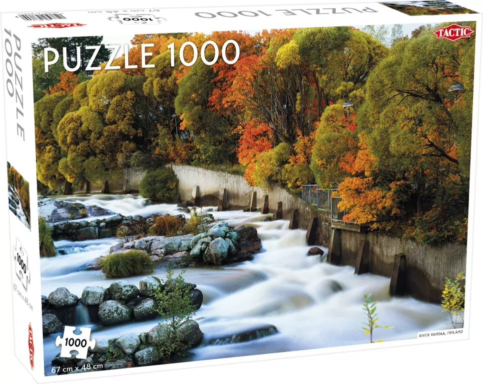 Puzzle Rzeka Vantaa Finlandia 1000 - tantis.pl