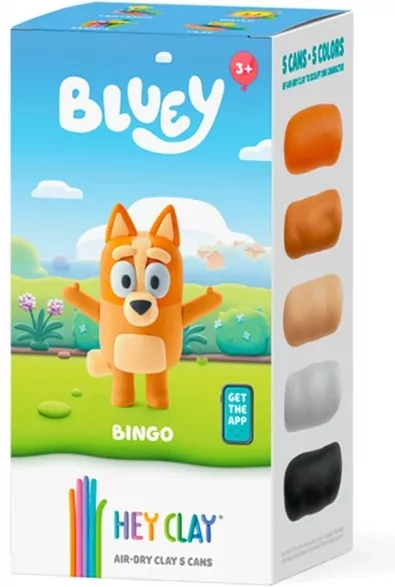 Figurka Bingo. Bluey. Hey Clay - tantis.pl