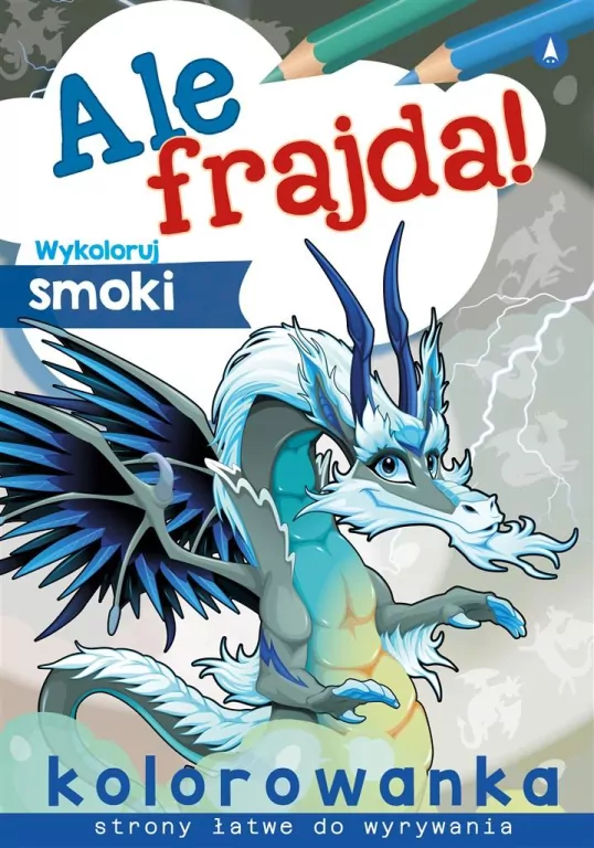 Ale frajda! Wykoloruj smoki - tantis.pl
