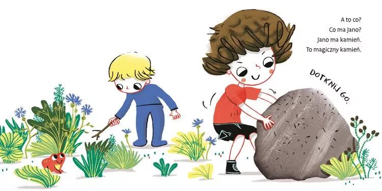 W trawie. Jano i Wito - tantis.pl