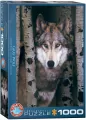 Puzzle 1000. Szary wilk - tantis.pl