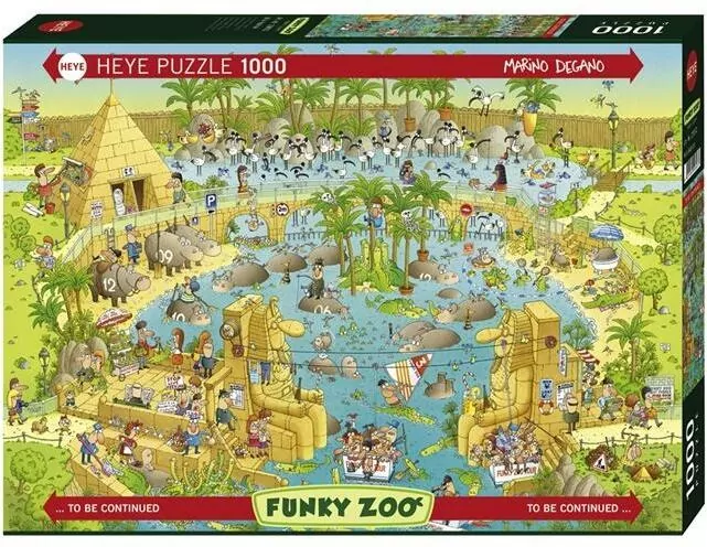 Puzzle 1000. Nile Habitat, Degono - tantis.pl