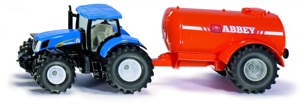 Traktor z jednoosiową cysterną Siku Farmer S1945 - tantis.pl