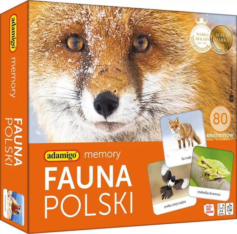 Fauna Polski. Memory - tantis.pl