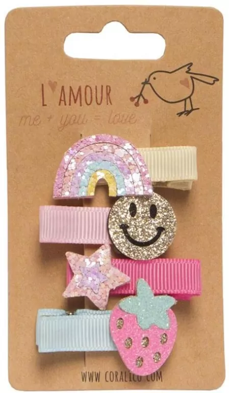 Klipsy z brokatem - tantis.pl