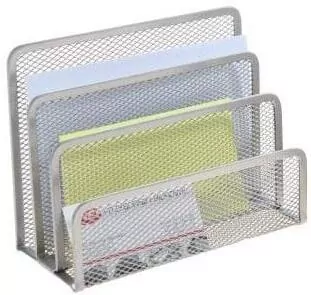 Półka na listy. Srebrna