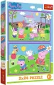 Puzzle 2x24 Peppa na placu zabaw TREFL - tantis.pl