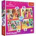 Trefl. Puzzle 4w1. Bajkowe historie - tantis.pl