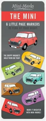 Zakładki magnetyczne auta. Mini Cooper