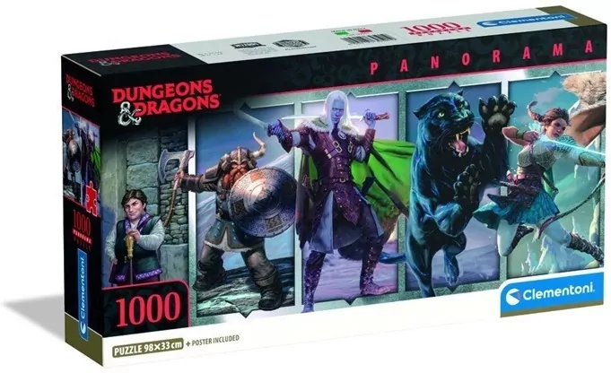 CLE puzzle 1000 PanoramaComp.Dunger_Dragons 39501 - tantis.pl